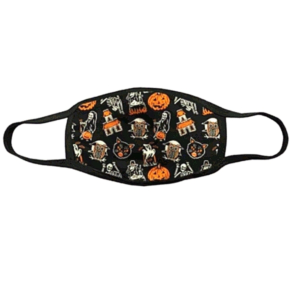 Old-Timey Halloween Masks ×2 - Picture 2 of 2